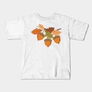 Cute Acorns Kids T-Shirt